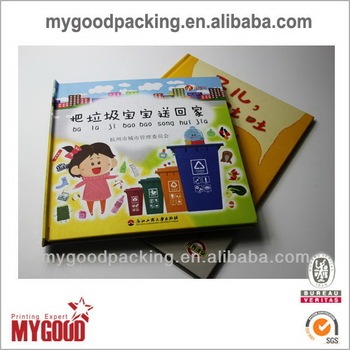 Cheap economic children printing book hardbound book