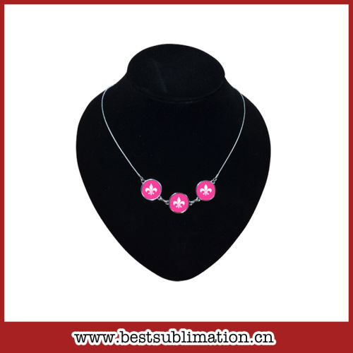 Round Sublimation Necklace 01 (XL01)