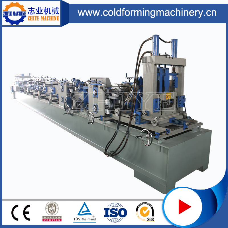 Muti Sized Auto Changeable C Purlin Roll Forming Machine