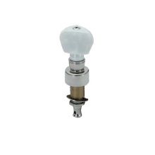 Chrome Banjo Geared Tuners with Pearl Buttons