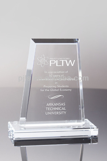 Wholesale Glass Awards, clear glass award