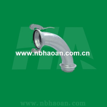 Galvanized Steel Millar Coupling 90 Degree Elbow