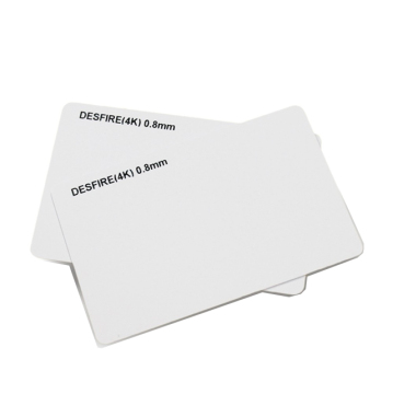 13.56MHz RFID DESfire EV1 blank smart cards