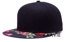 guangzhou new hot sell Meek Era floral print brim snapback cap