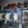 Round Belt Cable Pulley Block