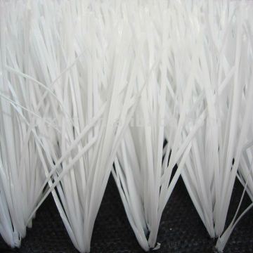 white artificial grass