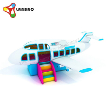 Indoor Soft Play Kids Toys: Baby Playground Equipment with Electric Big Aeroplane Design