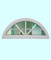 Conch profile upvc arch windows