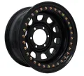 17x10 Matt Black 4x4 Off Wheel Rim