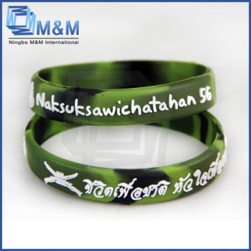 With 3D Logo Special Silicone Bracelet/Silicone Wristband