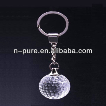 Golf Crystal Ball Keychain