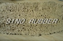 Pure latex recycled rubber