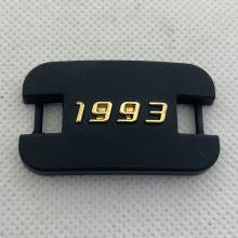 Neostar Leather Dance Shoe Decorations: Metal Chain Buckles for Men