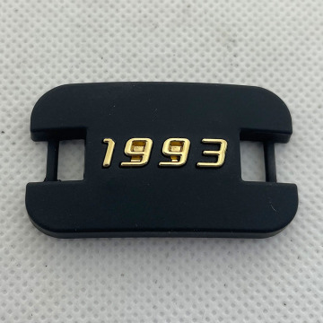 Neostar Leather Dance Shoe Decorations: Metal Chain Buckles for Men