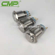 19mm Vandal Resistant Electrical Push Button