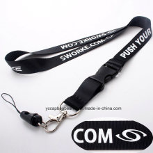 Custom Silk Nylon Unique Logo Lanyard