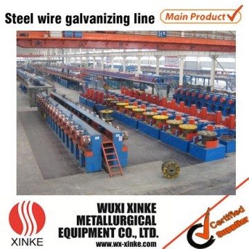 Iron wire hot galvanizing and pickling equipment