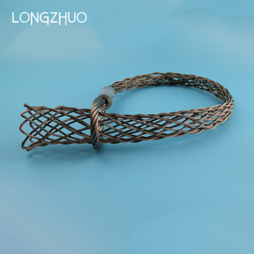 Single Eye Cable Pulling Grips Mesh Cable Grips