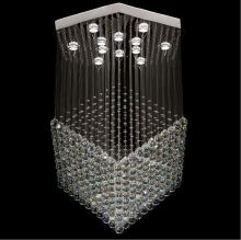 modern dinning room chandelier lotus crystal lamp