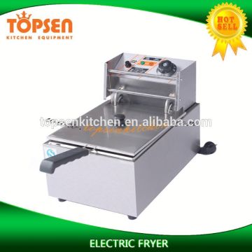 Topsen design commercial donut deep fryer machine, hot sales donut deep fryer machine