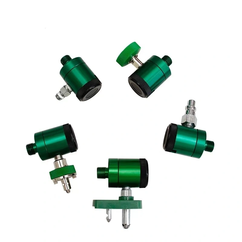 Oxygen Flowmeters with Quick Connectors