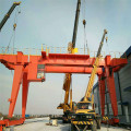 20 tons two hooks double girder gantry crane