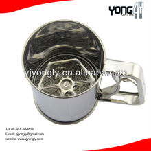 High quality 3 Cup Stainless Steel flour Sifter