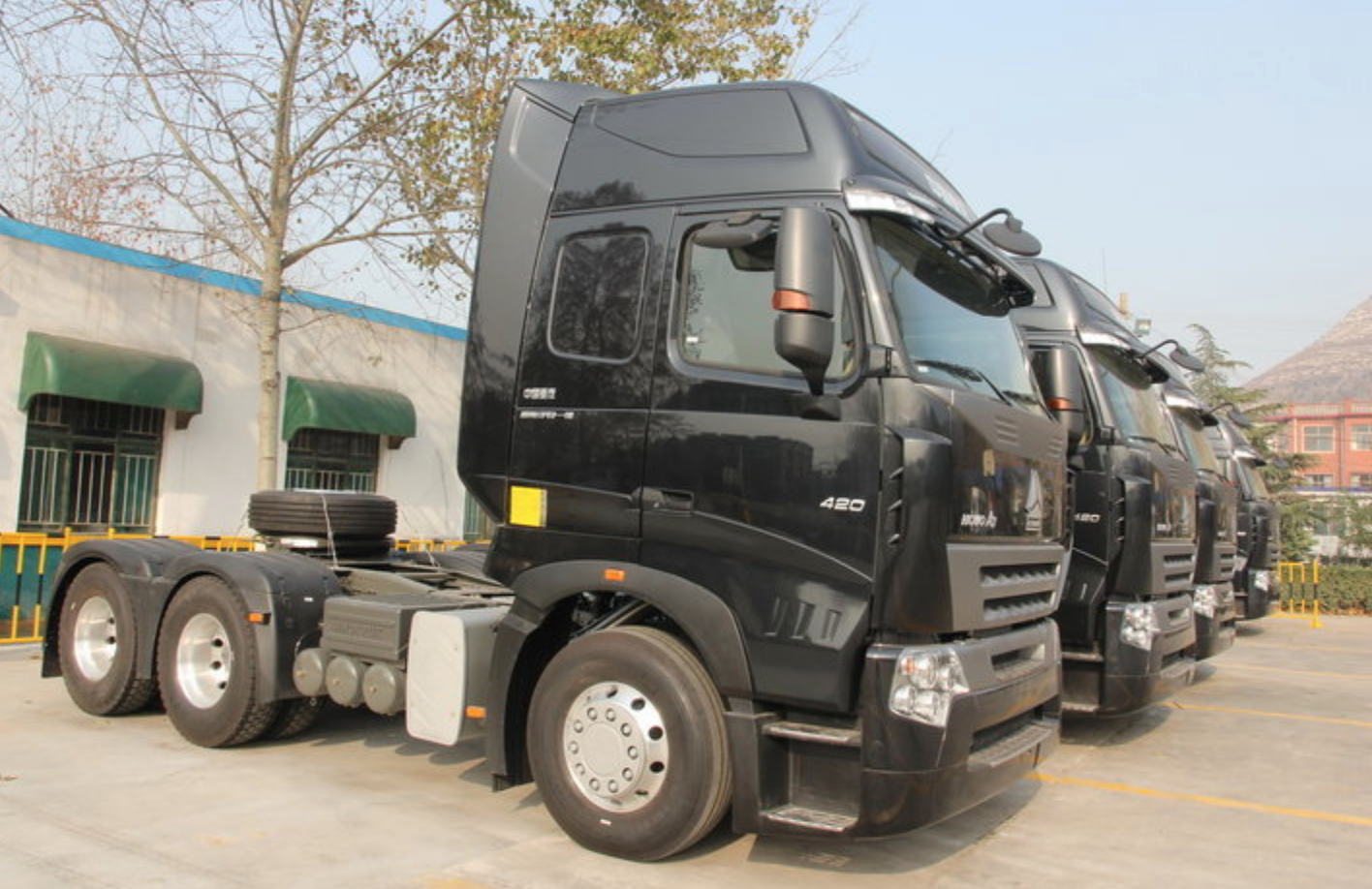 A7 heavy duty truck 6*4 tractor truck