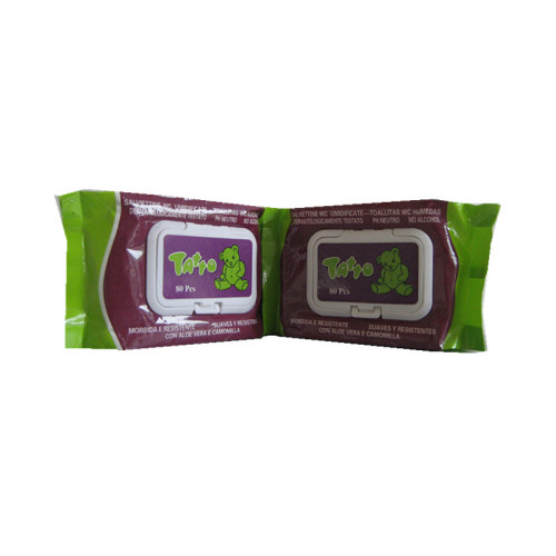 Toilet 80ct Toilet Tissue Wet Wipes