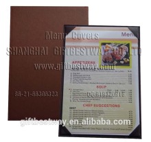 Single menu board menu cover table menu holder menu holder