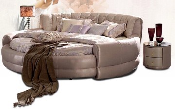 2014 latest cheap price round bed on sale