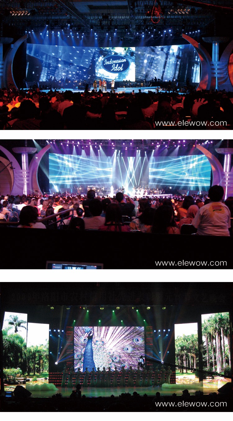 12 years rental flexible led curtain display screen hd p25 pixel flex led curtain