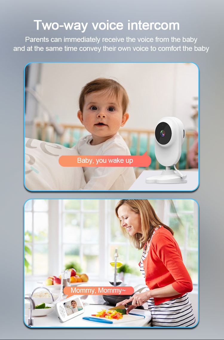 HD 1080P Digital Screen Baby Sleep Monitor Camera