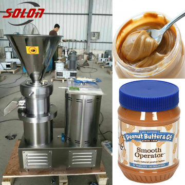 Homogeneous Colloid Mill Peanut Butter Processing Machine
