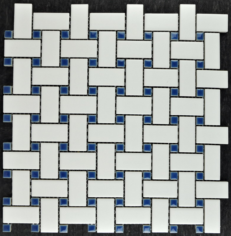 Glazed Polished Porcelain Mosaic Tile