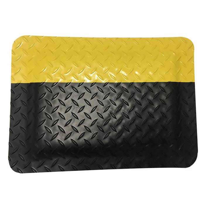 Hot Sale Diamond ESD Black Yellow Anti-Static ESD Anti-Fatigue Grounding Mat