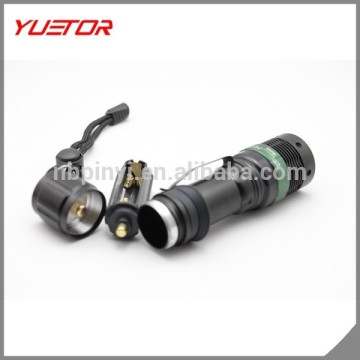 New Style LED Flashlight Zoomable Torch