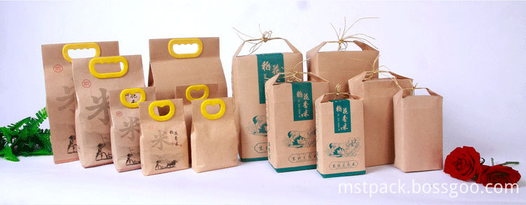 Flour Packaging Bags With Window