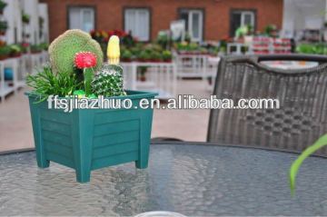 garden plastic square pots