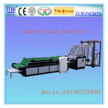 LUM-B vacuum adsorb semi-auto laminating machine/corrugated carton production line/packaging machine with CE &ISO9001