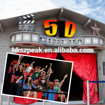 China professional 7D cinema drive games projector