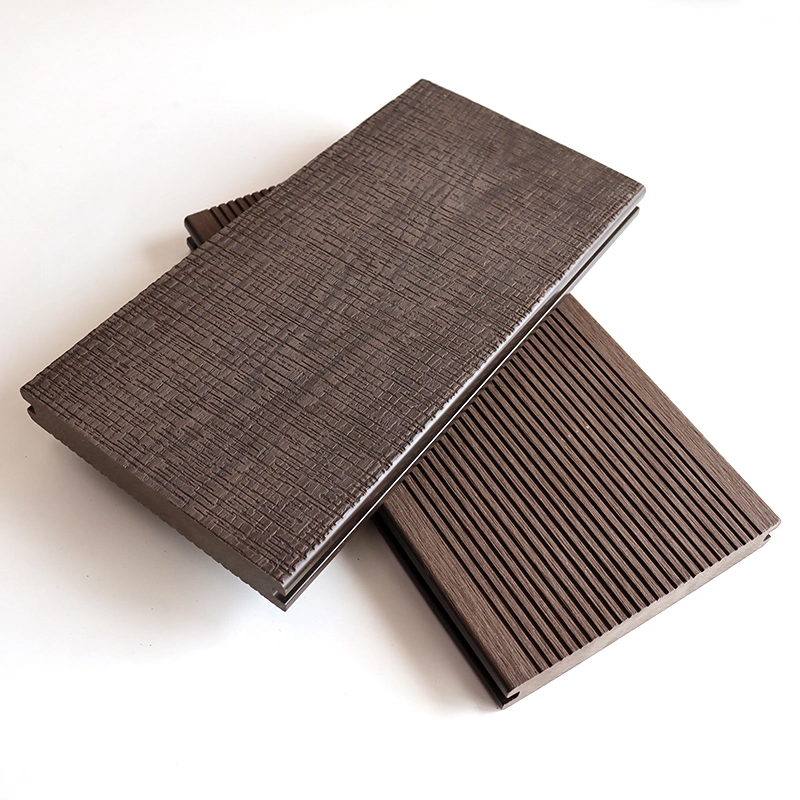 Waterproof Fire Retardant Anti-Slip WPC Composite Decking Eco-Friendly Outdoor Flooring