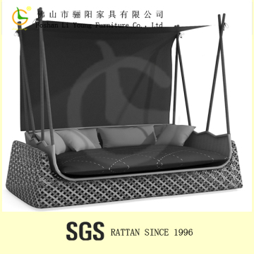 patio rattan hanging swing chair modern outdoor patio modern outdoor garden swing bed