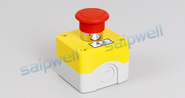 SAIP/SAIPWELL Hot Sales Dustproof Electric Outdoors Emergency 3 Push Button Switch Box