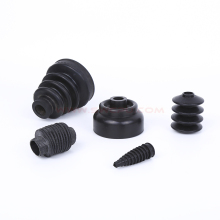 Durable Stretch CV Boot in Black Rubber - Universal Size