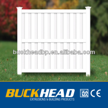 White Vinyl Fence