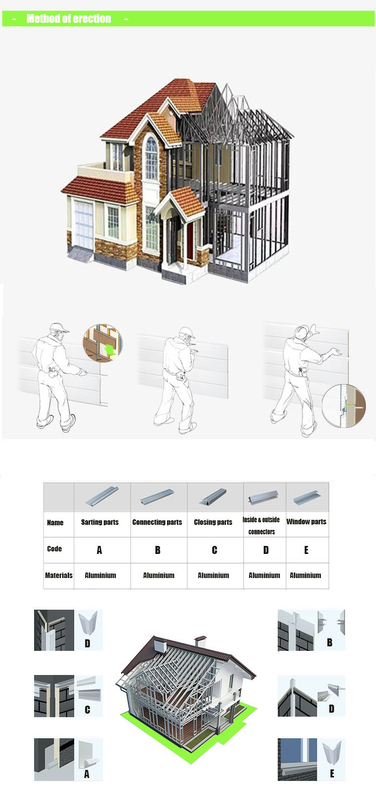 pu foamed composite panel 16mm metal wall decorative panel siding hotel