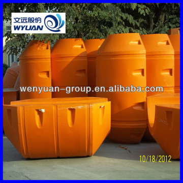 hdpe pipe /rubber pipe marine floats factory