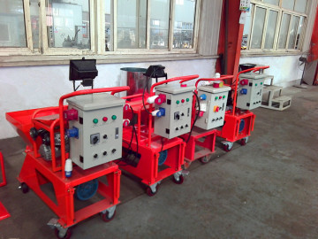 lime spray plaster machine