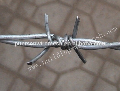 Barbed fence iron wire mesh fence galvanized barbed wire